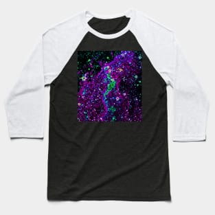 Black Panther Art - Glowing Edges 600 Baseball T-Shirt